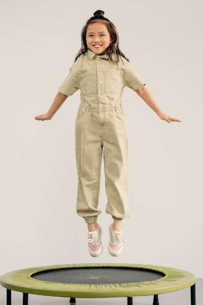 Kids Trampoline at Mekkarai Amusement Park